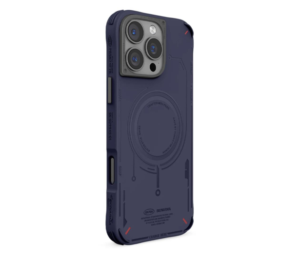 Skinarma Mecha do iPhone 16 Pro 6.3" Magnetic Charging navy - 1316905 - zdjęcie 4